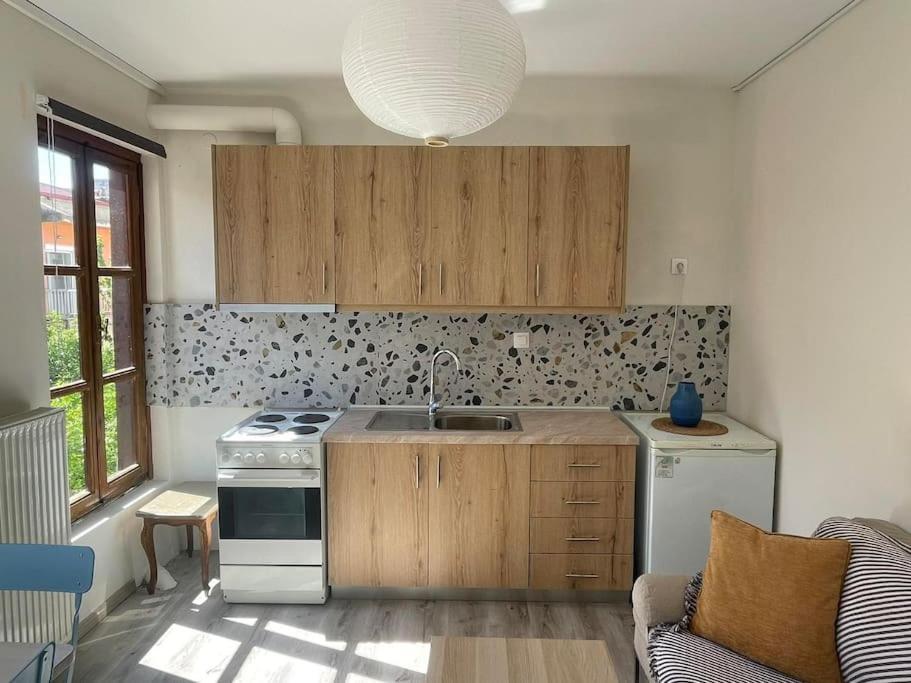 Archontiko Theofilou #2 With Private Parking Space Apartment Tesalonika Bagian luar foto